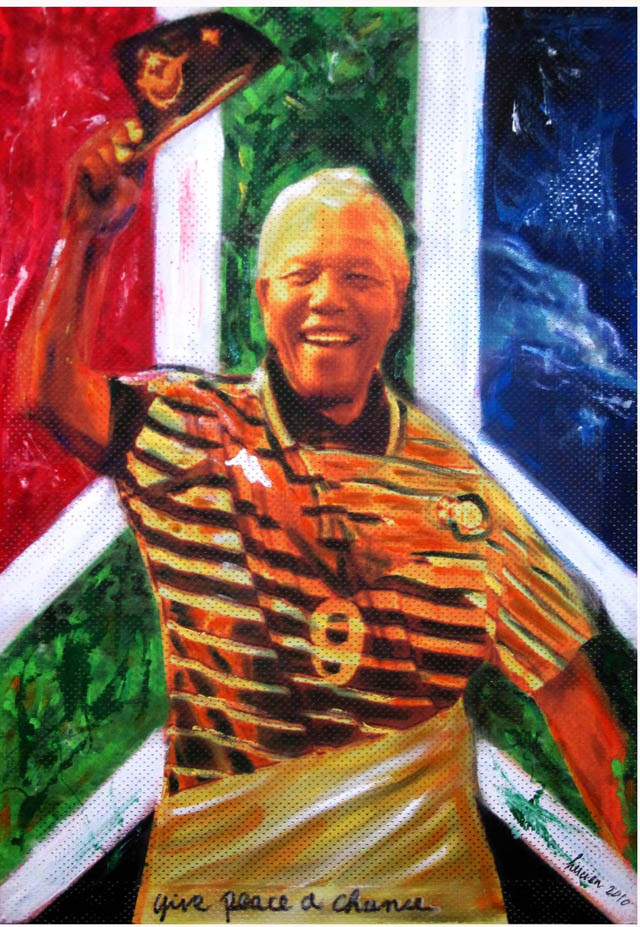 MANDELA- geave peace a chance